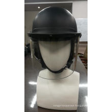 Customized  Anti Riot Police Helmet Transparent Face Visor Riot Control Police Helmet with ABS or PC material